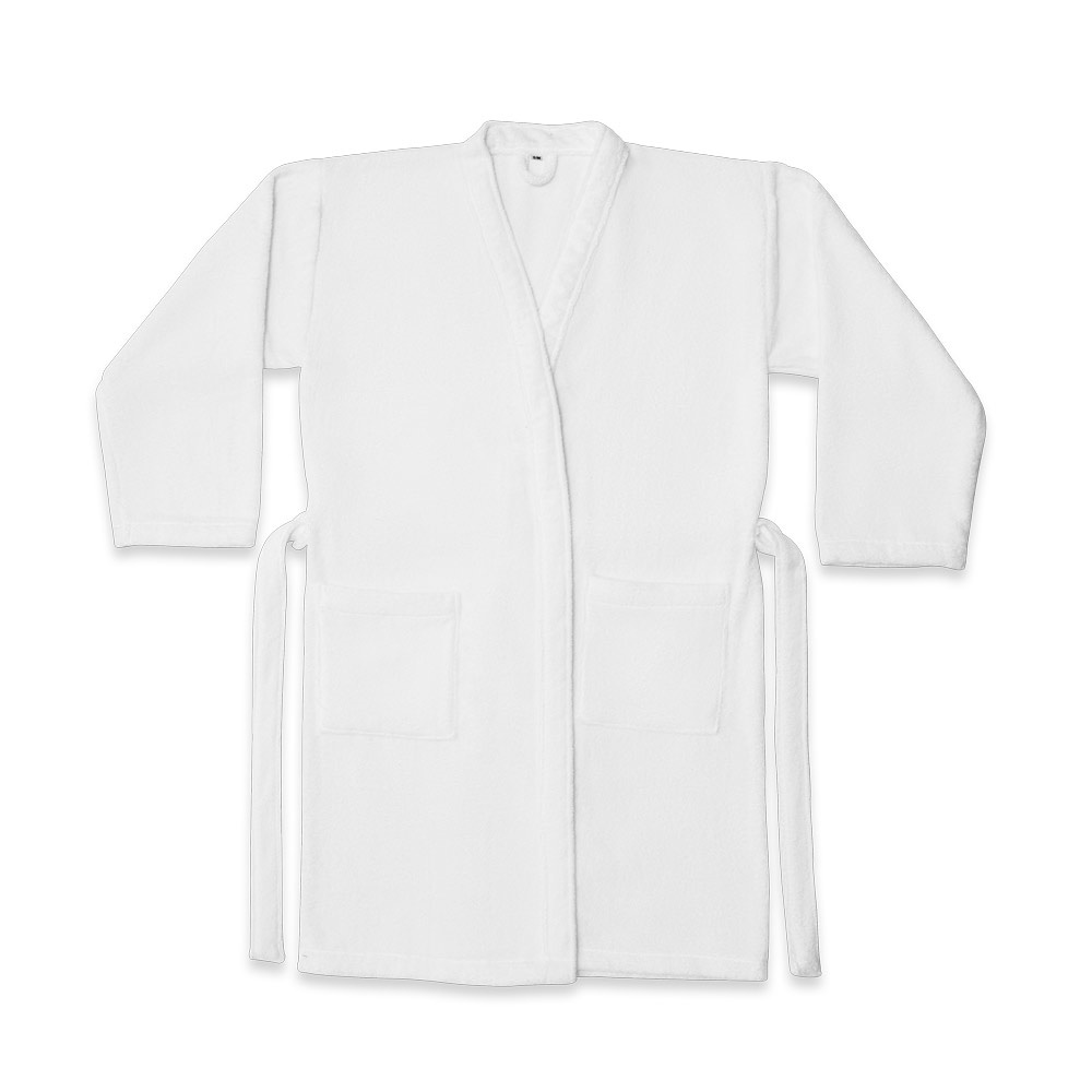 RUFFALO. Peignoir de bain (350 g/m²) en coton (82%) et coton recyclé (18%)