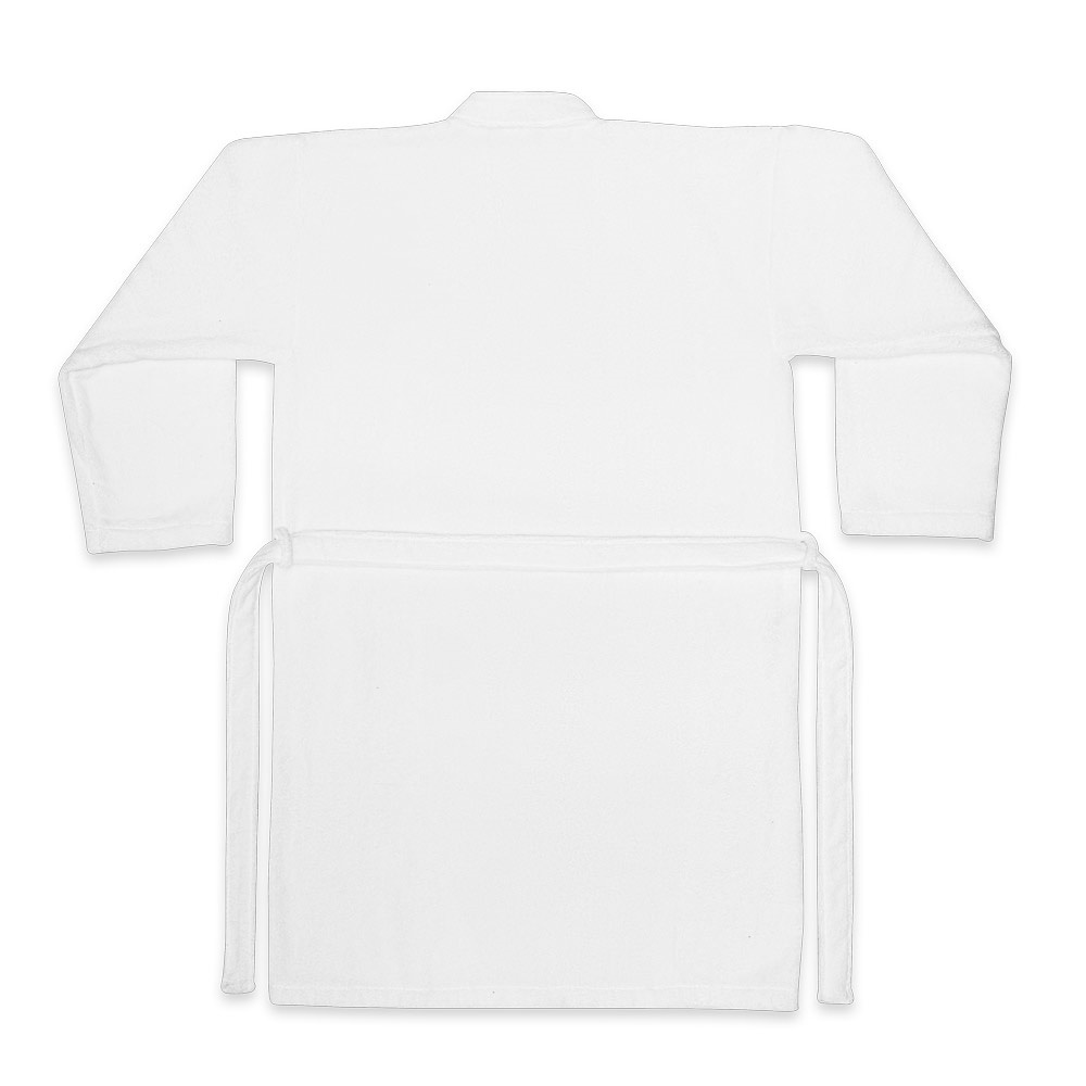 RUFFALO. Peignoir de bain (350 g/m²) en coton (82%) et coton recyclé (18%)
