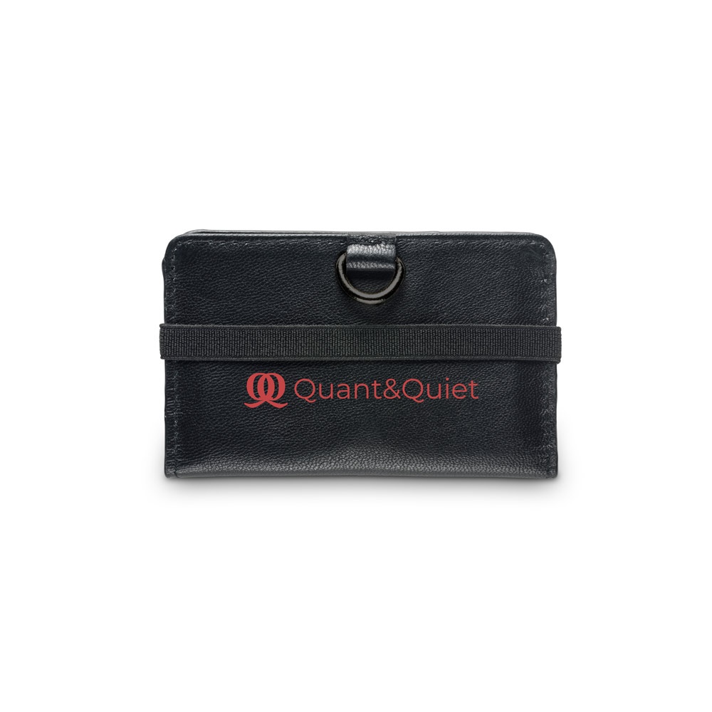 ORVYN. Porte-cartes en cuir avec blocage RFID pour 10 cartes