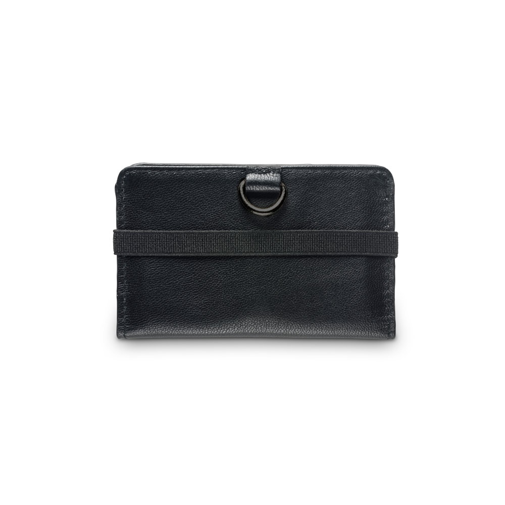 ORVYN. Porte-cartes en cuir avec blocage RFID pour 10 cartes