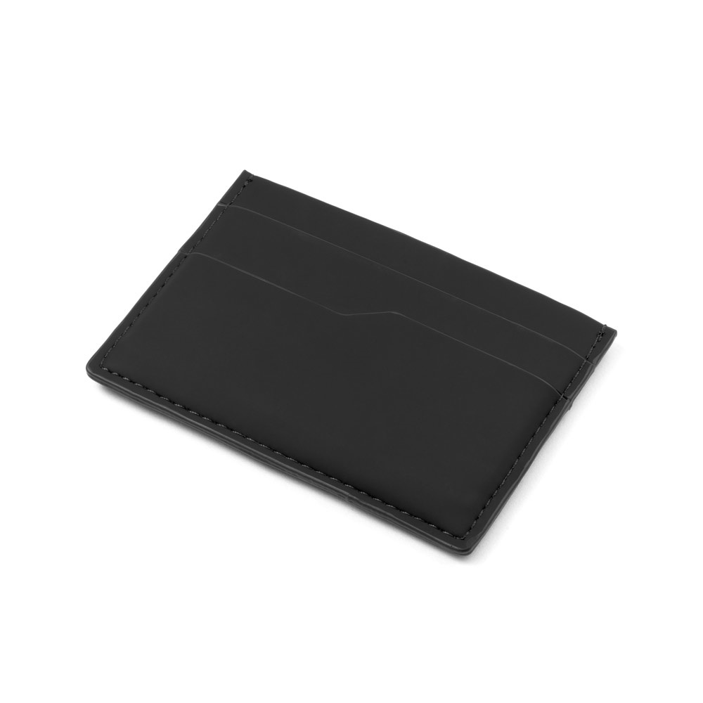 VENTURE WALLET. Porte-cartes en polyuréthane pour 5 cartes avec protection RFID