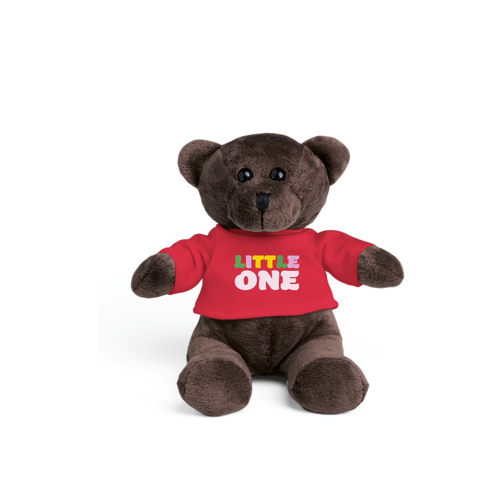 Vue 7 de BEAR. Peluche ourson avec t-shirt