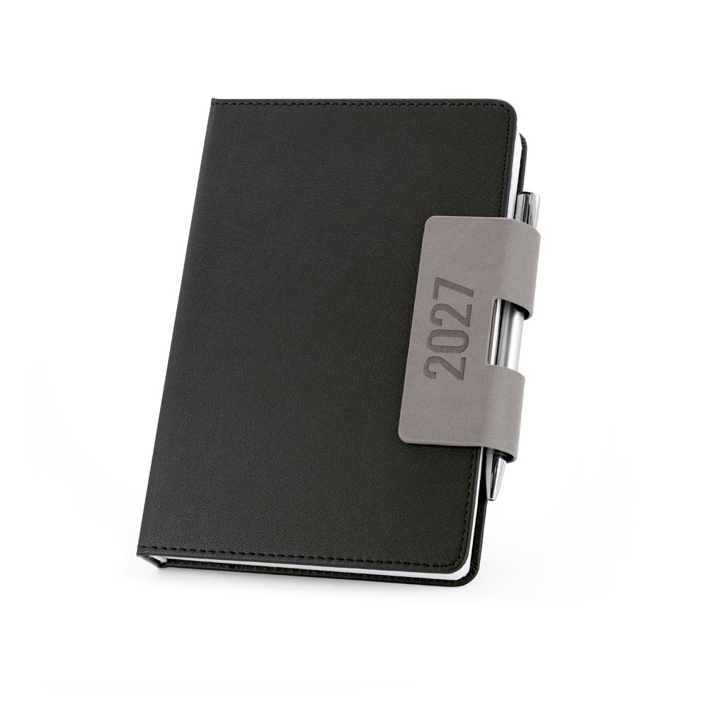SPENSER A5. Agenda A5 com capa rígida em PU