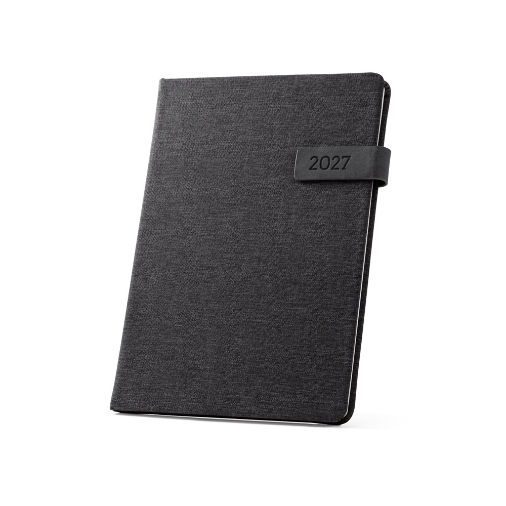ANDRESEN B5. Agenda em poliéster reciclado (100% rPET)