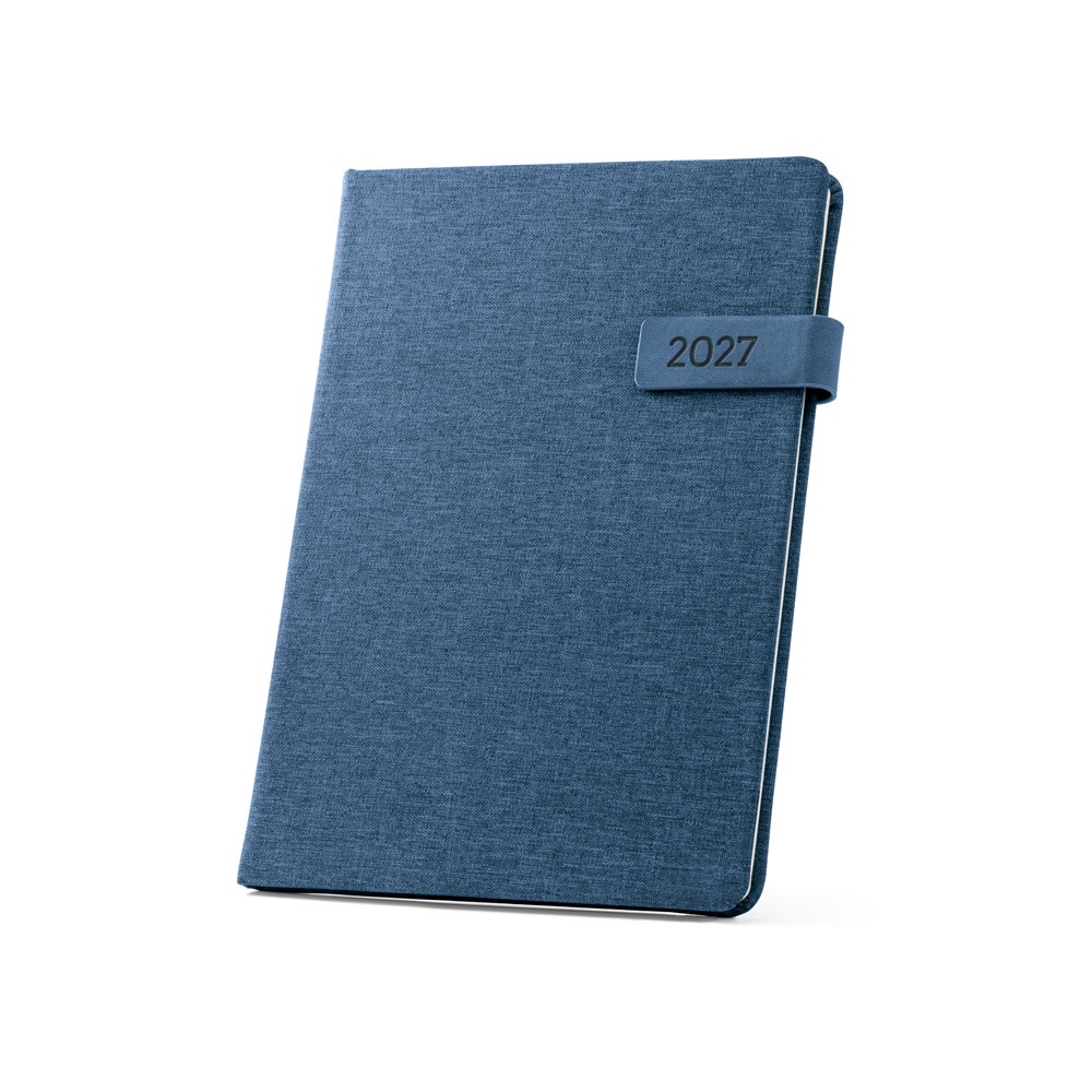 ANDRESEN B5. Agenda em poliéster reciclado (100% rPET)
