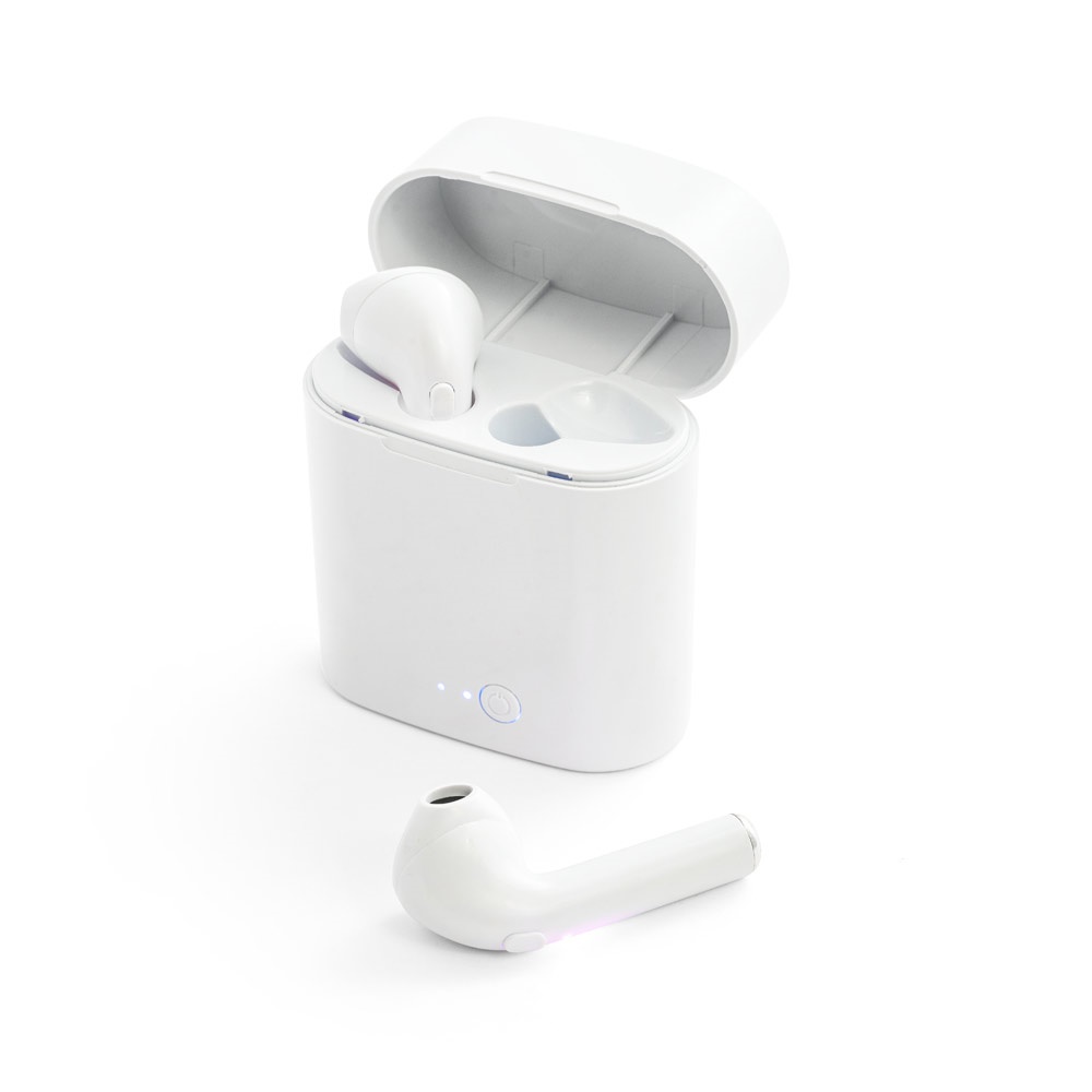 KLEBS. Ecouteurs ajustables True Wireless en ABS avec microphone