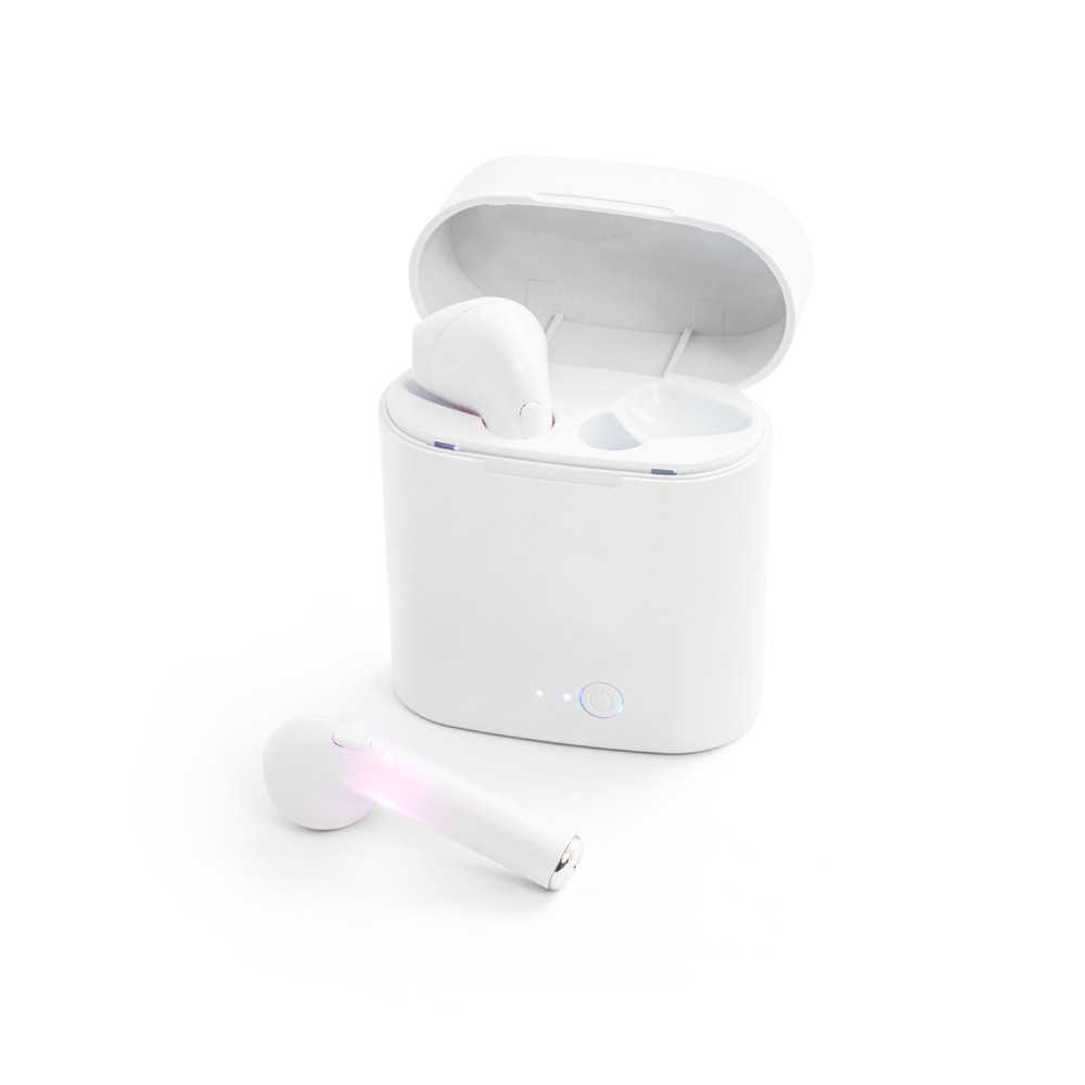 KLEBS. Ecouteurs ajustables True Wireless en ABS avec microphone