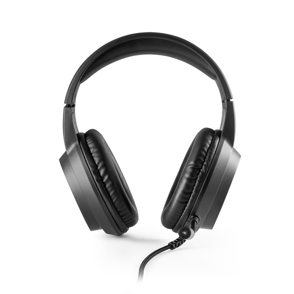 Thorne Headset RGB. Écouteurs avec câble de 2 m, microphone et lumières LED RVB en ABS