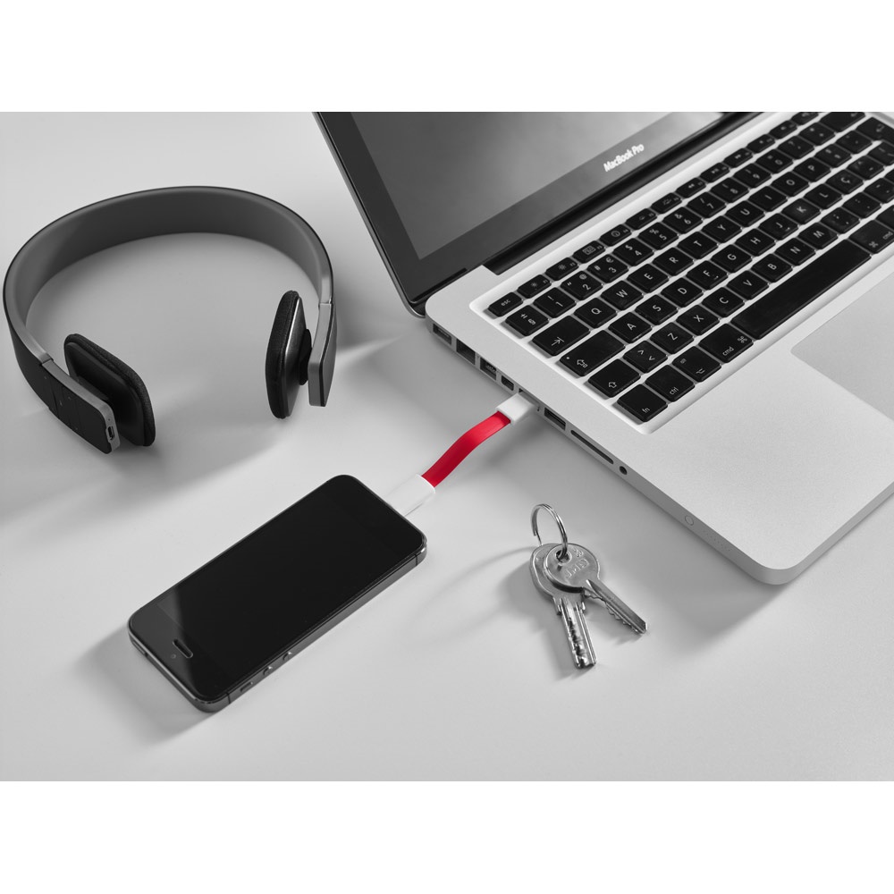 RIEMANN. Cable USB avec connecteur 2 en 1en ABS et PVC