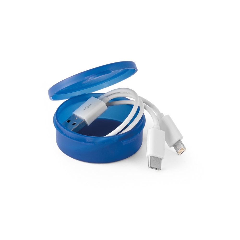 EMMY. Câble USB 3 en 1 en ABS et PVC