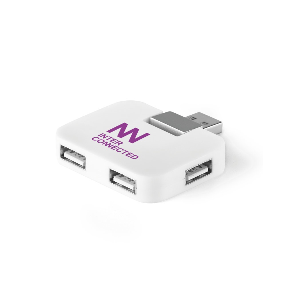 JANNES. HUB sa 4 USB-A porta u ABS-u