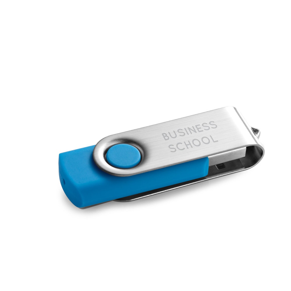 CLAUDIUS 16GB. 16 GB USB flash disk s kovovým klipom