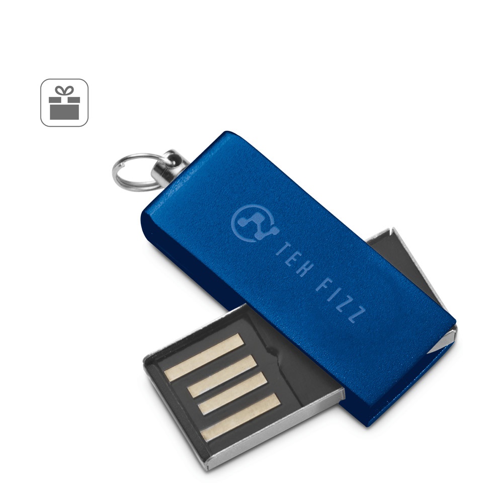 SIMON 8GB. 8 GB UDP mini pen disk v hliníku