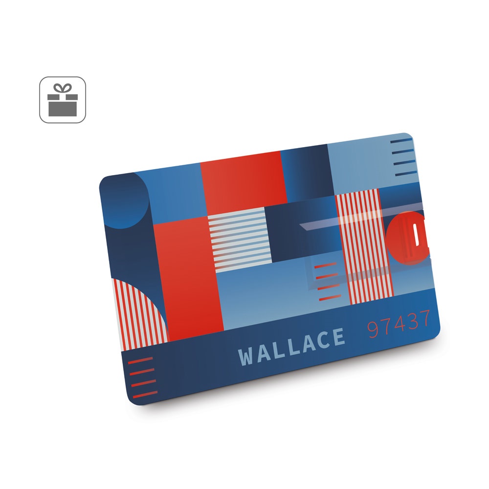 WALLACE 8GB. 8GB UDP USB od ABS-a
