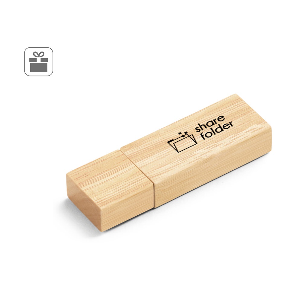 VENTER 16GB. 16GB bambusový USB flash disk