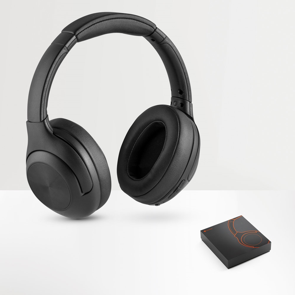 MELODY. Casque audio sans fil en PU avec transmission BT 5'0