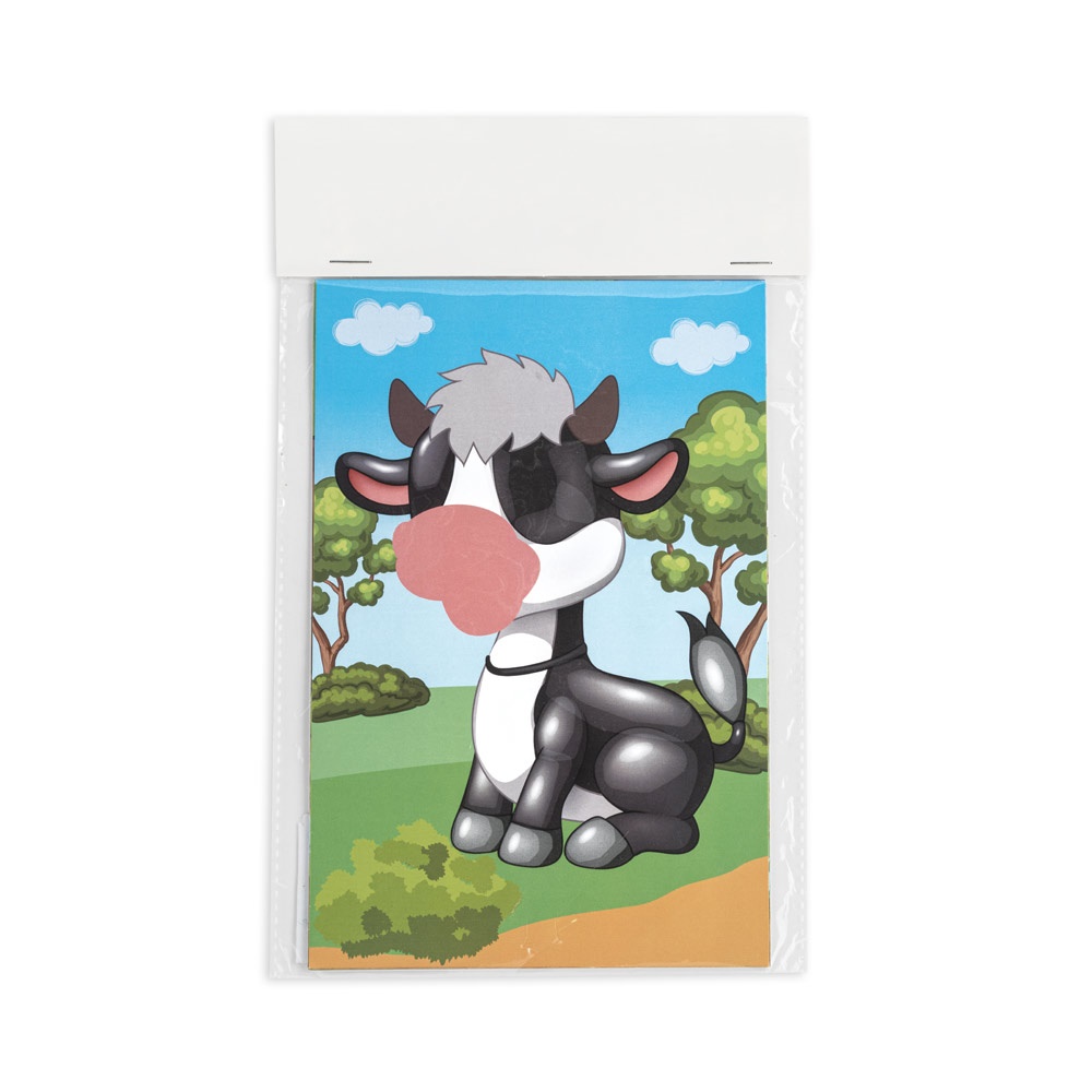 MADAGASCAR. Jeu d'autocollants avec six feuilles