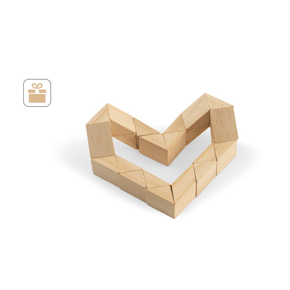 THINKO. Drevené puzzle s 24 dielikmi