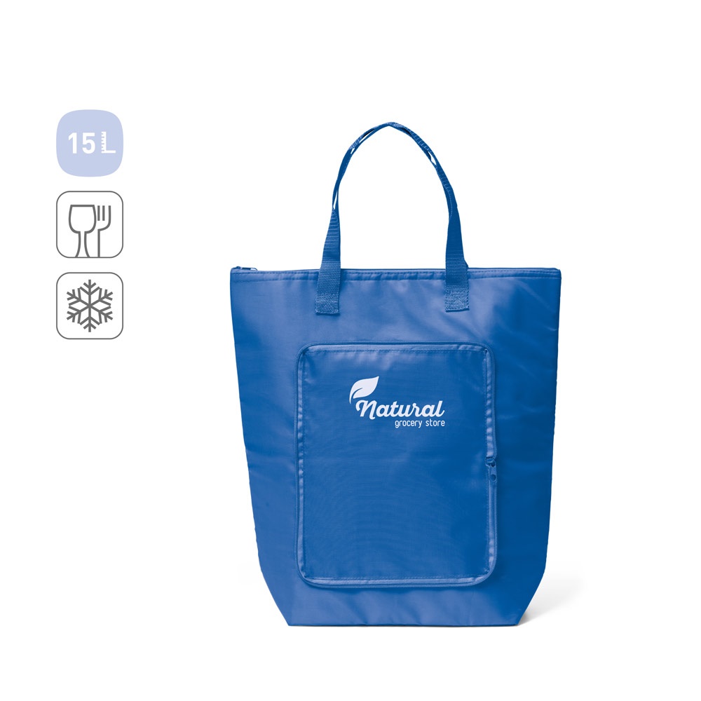 MAYFAIR. Skladacia chladiaca taška z materiálu polyester 210D 15 L