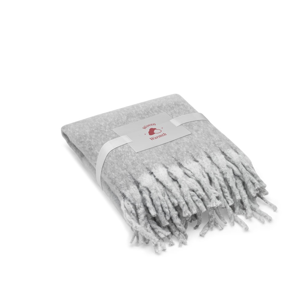 COMFY. Deka z recyklovaného polyesteru (100% rPET) (300 g/m²) s mohairovým vzhľadom