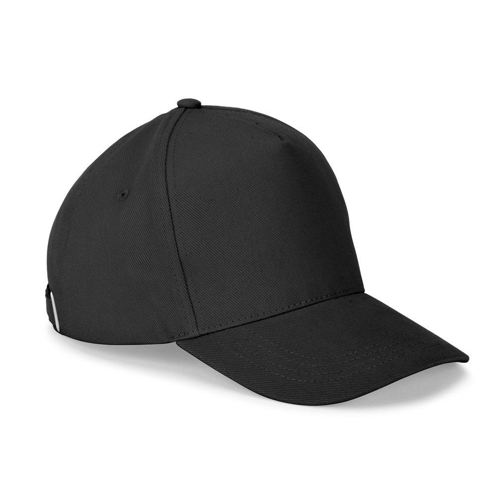 ASHTON. Boné 100% algodão (260 g/m²) com 5 painéis