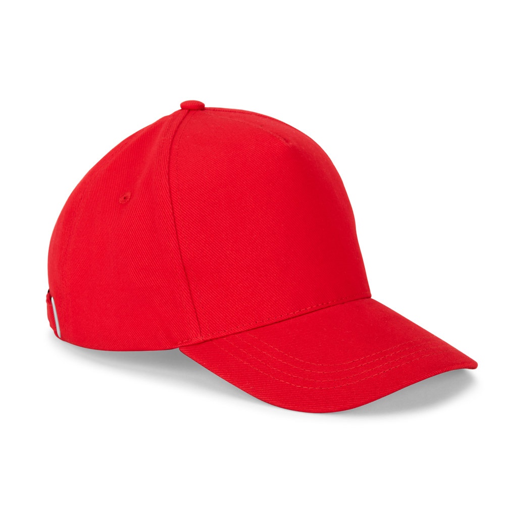 ASHTON. Boné 100% algodão (260 g/m²) com 5 painéis