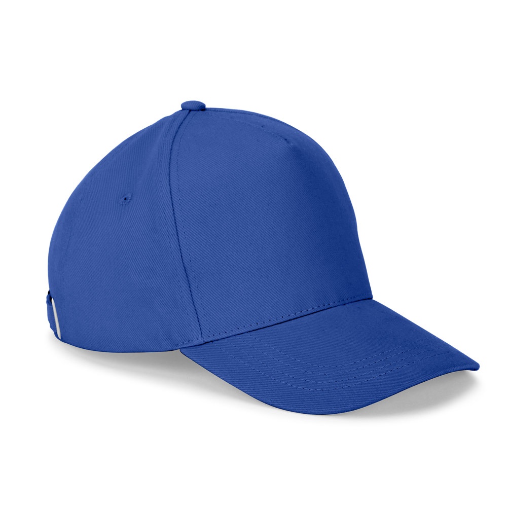 ASHTON. Boné 100% algodão (260 g/m²) com 5 painéis