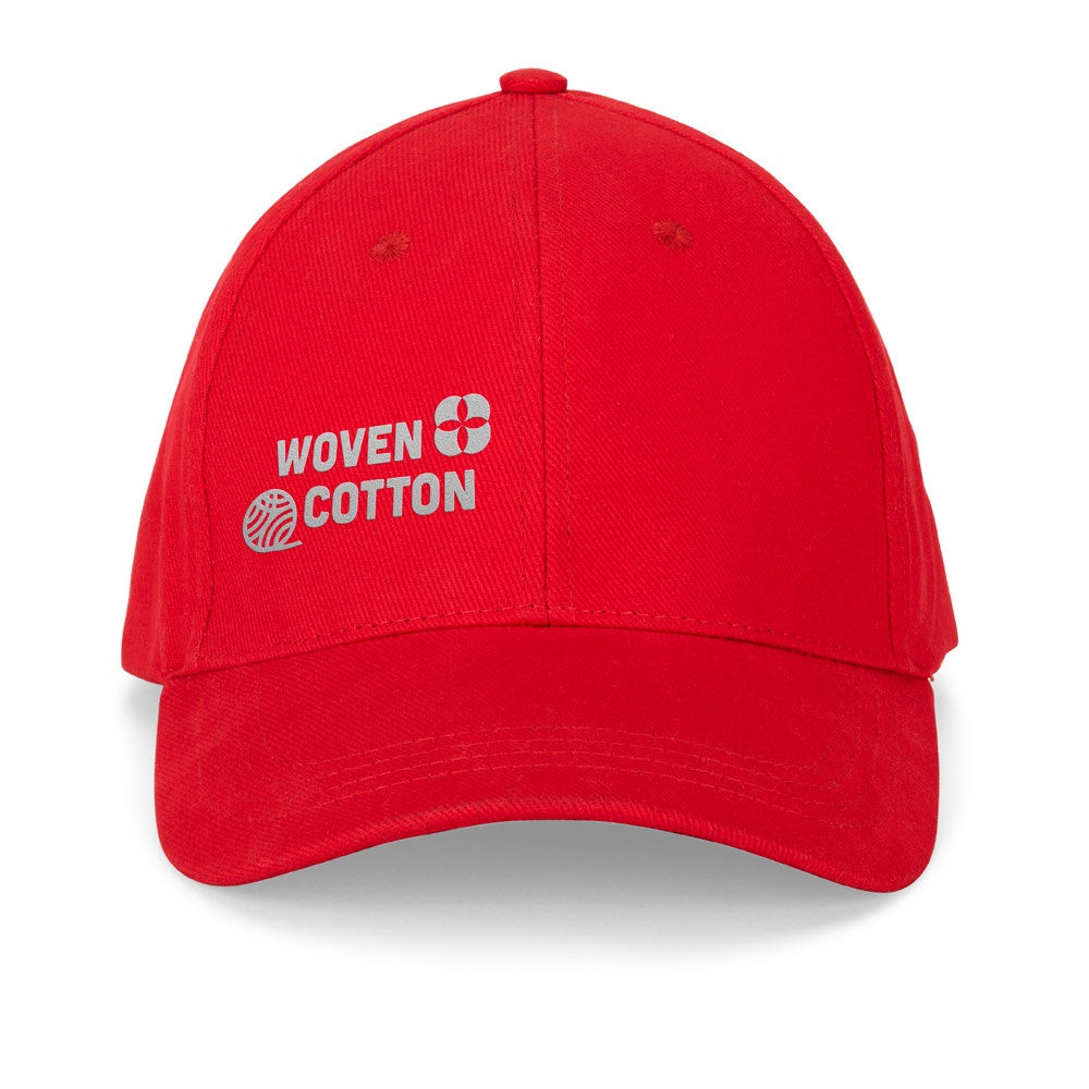 NATHAN. Casquette 100 % coton (260 g/m²) à 6 panneaux
