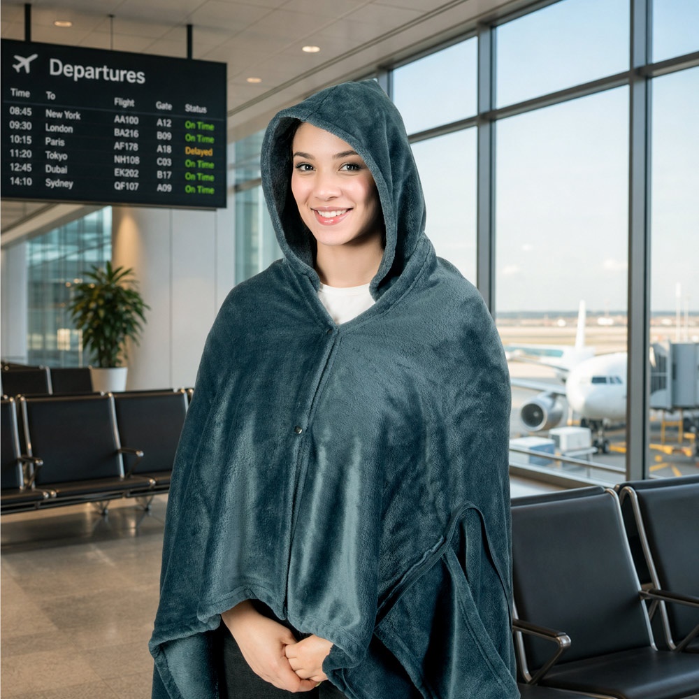 SNUGGY. Ensemble 3 en 1 en tissu polaire (220 g/m²) idéal pour les voyages