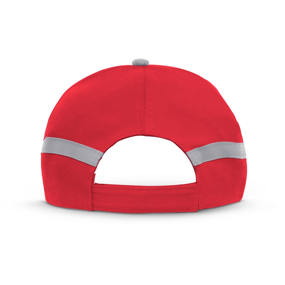 JONES. Casquette en polyester avec éléments réfléchissants