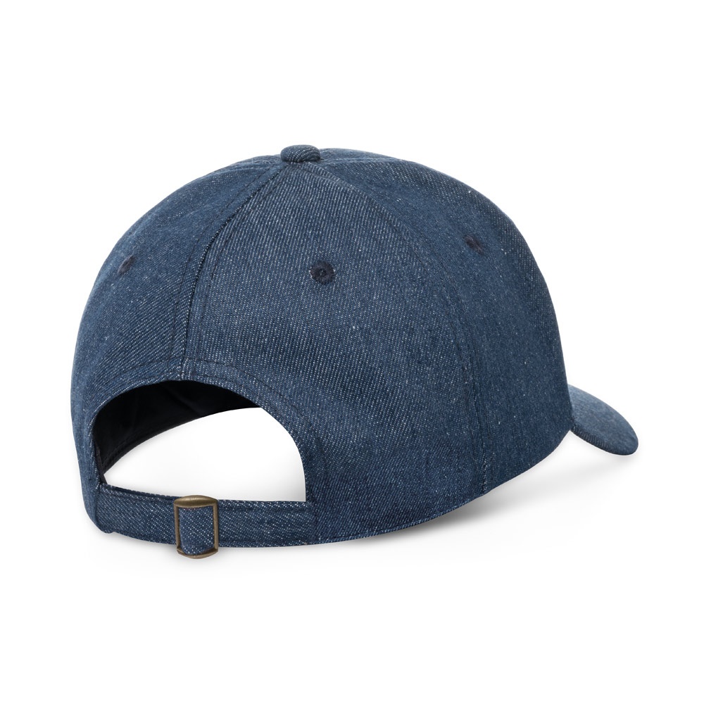 PHOEBE. Casquette en denim, coton et polyester (300 g/m²)