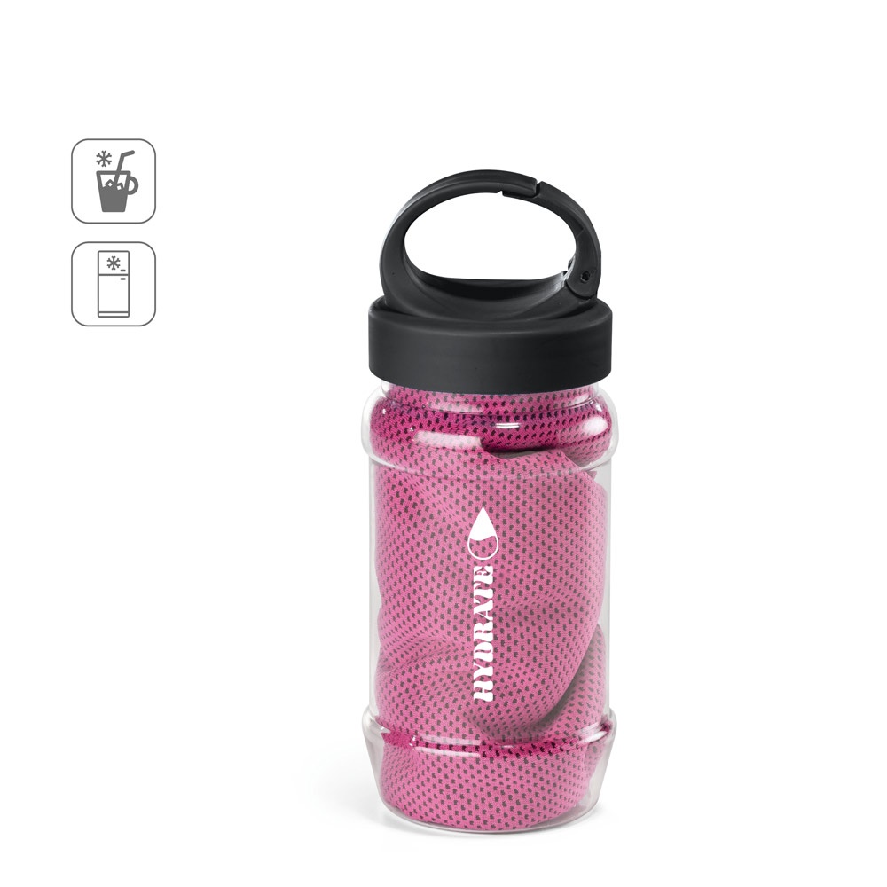 Vue 16 de ARTX PLUS. Ensemble de bouteille en PP et PET et serviette de sport en polyamide et polyester