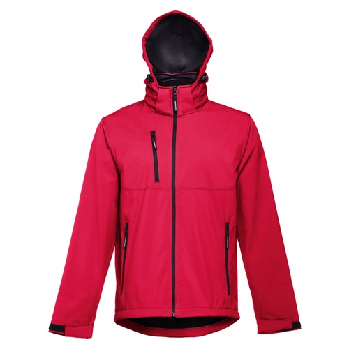 THC ZAGREB II. Casaco softshell para homem em poliéster e elastano