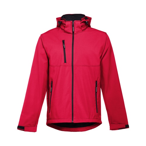 THC ZAGREB II. Casaco softshell para homem em poliéster e elastano
