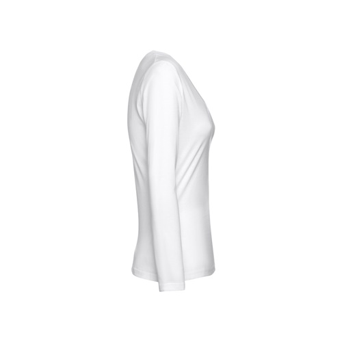 THC BUCHAREST WOMEN WH. T-shirt cintada de manga comprida para senhora