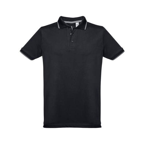THC ROME. Polo bicolor para homem em algodão