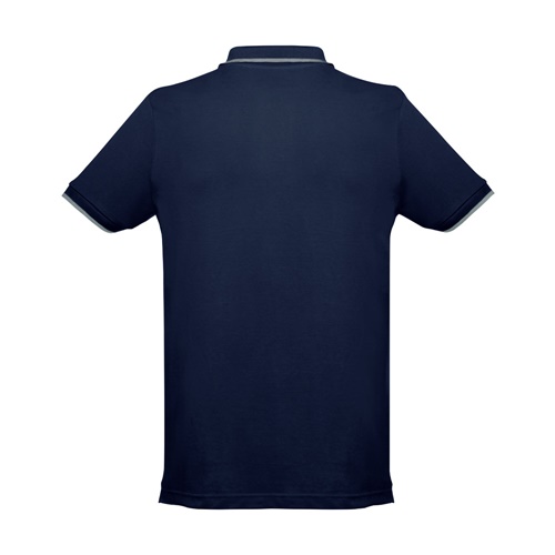 THC ROME. Polo bicolor para homem em algodão