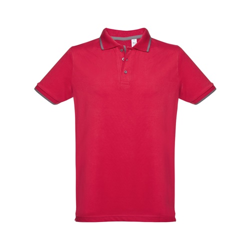 THC ROME. Polo bicolor para homem em algodão