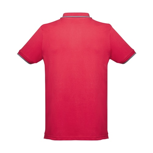 THC ROME. Polo bicolor para homem em algodão
