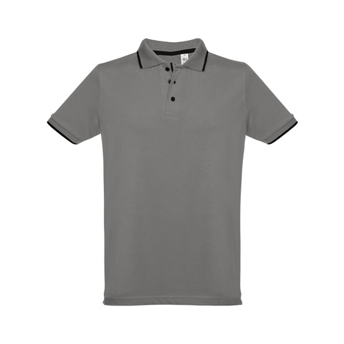 THC ROME. Polo bicolor para homem em algodão