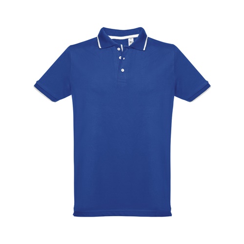 THC ROME. Polo bicolor para homem em algodão