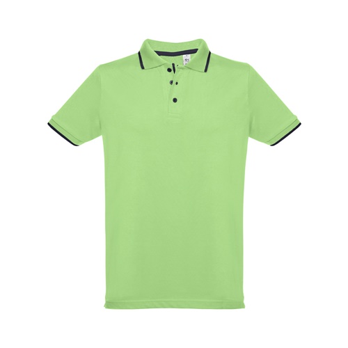THC ROME. Polo bicolor para homem em algodão