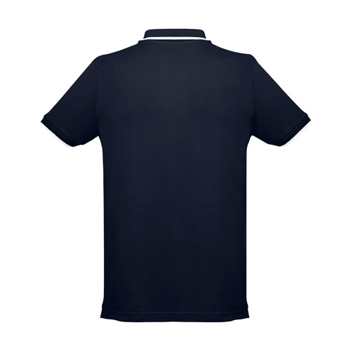 THC ROME. Polo bicolor para homem em algodão