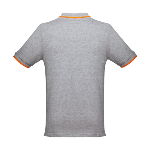 THC ROME. Polo bicolor para homem em algodão