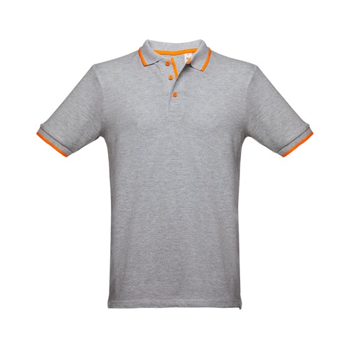 THC ROME. Polo bicolor para homem em algodão