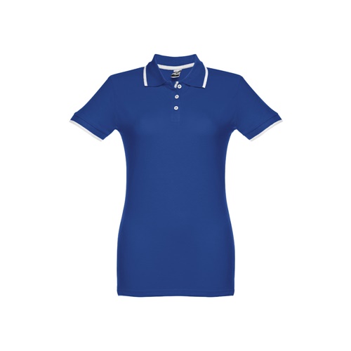 THC ROME WOMEN. Polo bicolor para senhora