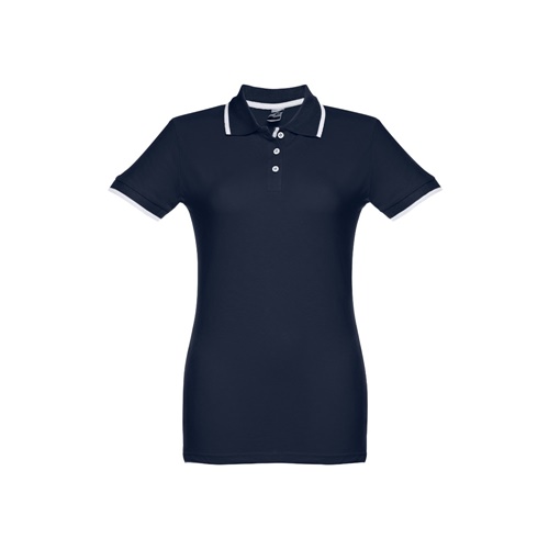 THC ROME WOMEN. Polo bicolor para senhora
