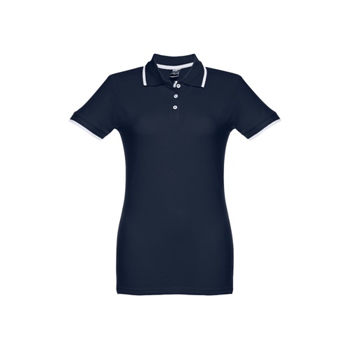 THC ROME WOMEN. Polo bicolor para senhora