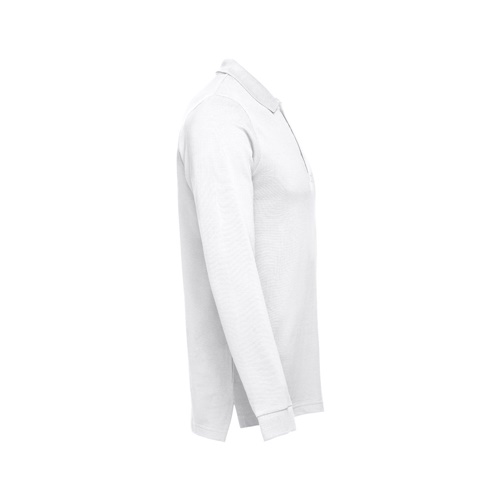 THC BERN WH. Polo de manga comprida para homem em algodão