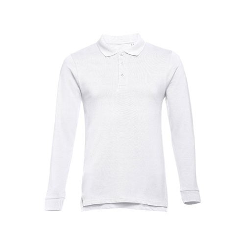 THC BERN WH 3XL. Polo de manga comprida para homem